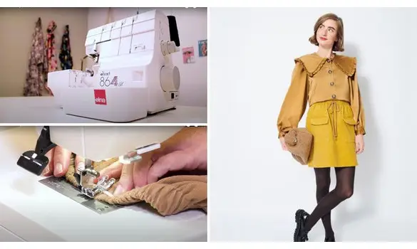 Jupe en velours côtelé 2A | Burda Easy